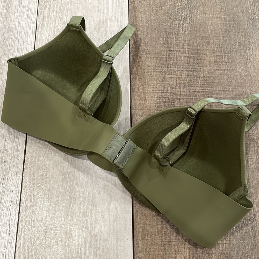 PRIMA VALENTINA Women’s Olive Underwire Bra Size 36 B - Picture 3 of 8